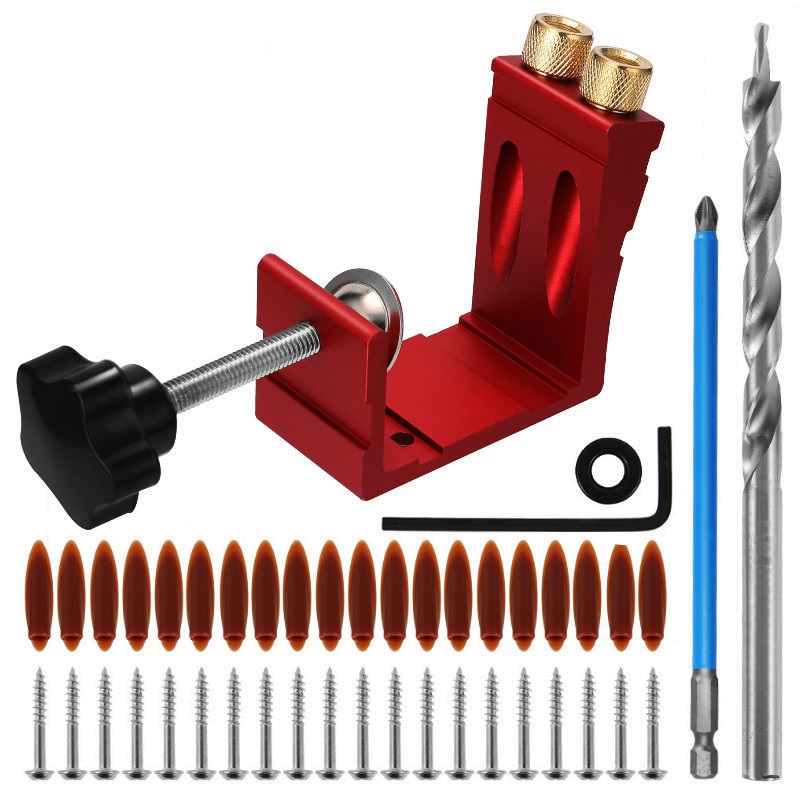 Woodworking Hacks - Kit de 47 Piezas para Perforación