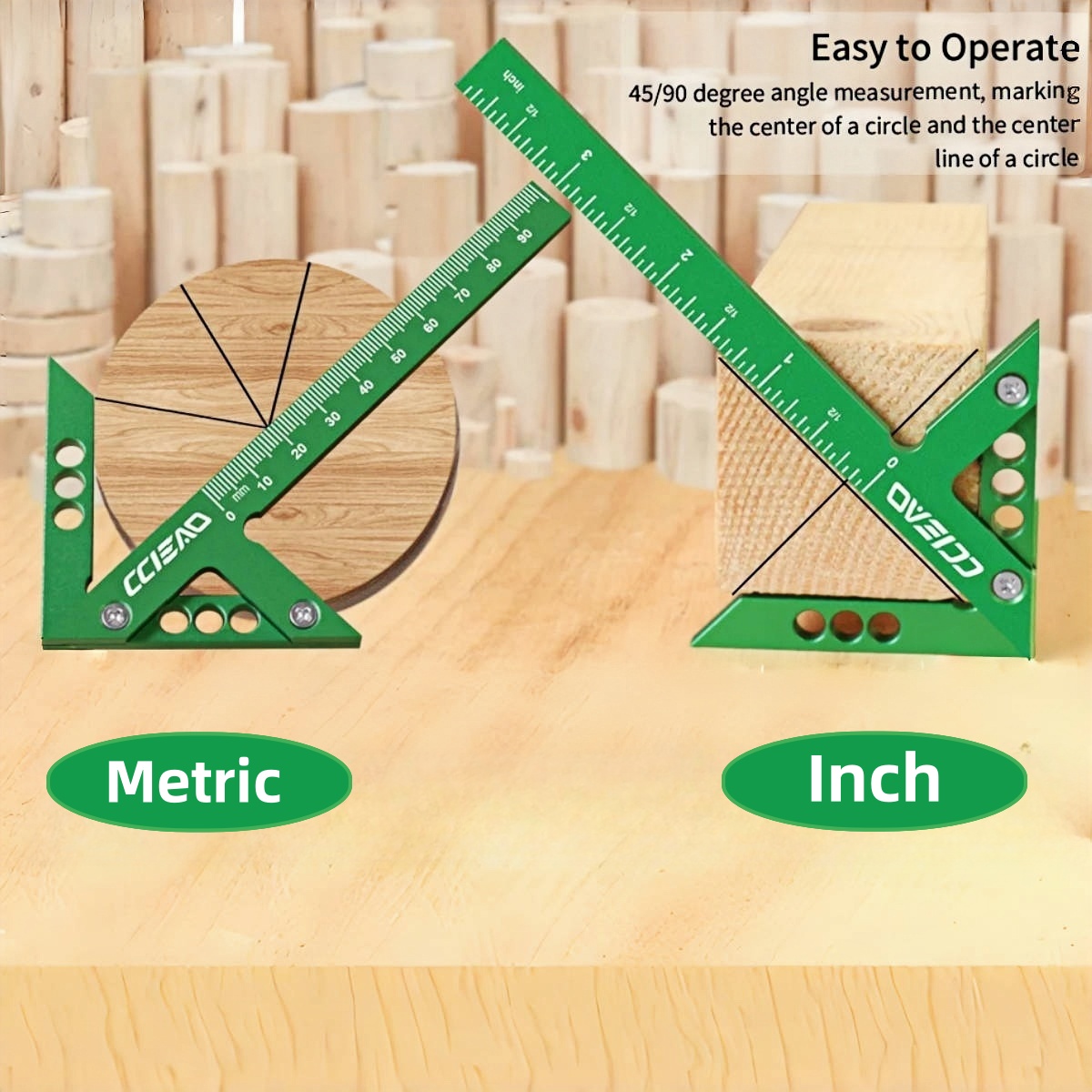 Marking Gauge Tool - Medidor de línea de buscador central