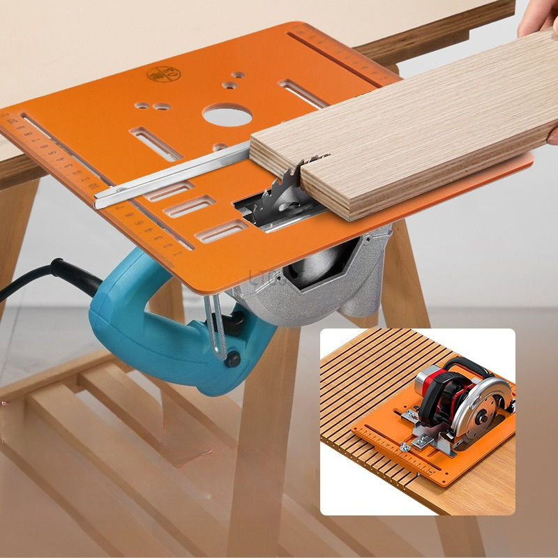 Woodworking Hacks - Placa Base Sierra Circular 90 °