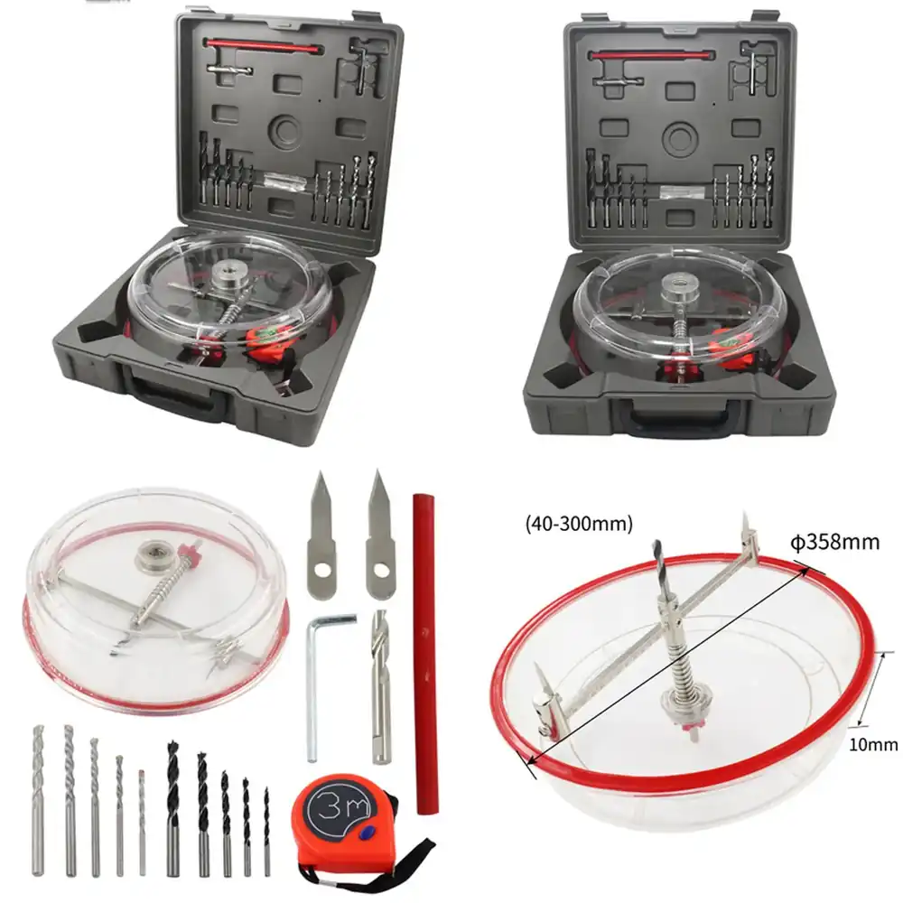 Woodworking Kit - Juego de brocas ajustables para sierra