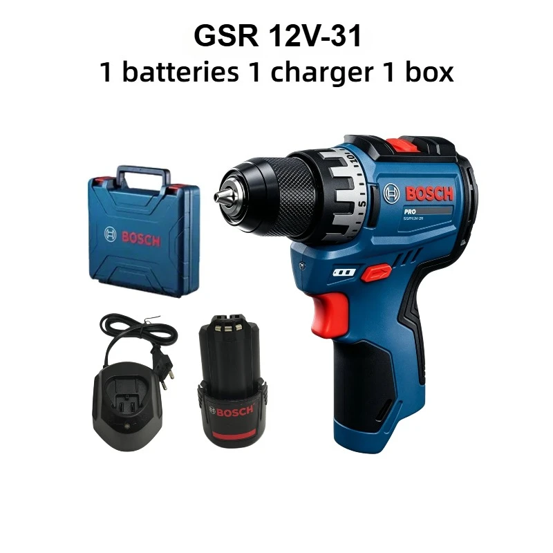 Woodworking Drills - Taladro Inalámbrico Bosch Professional GSR 12V-31,