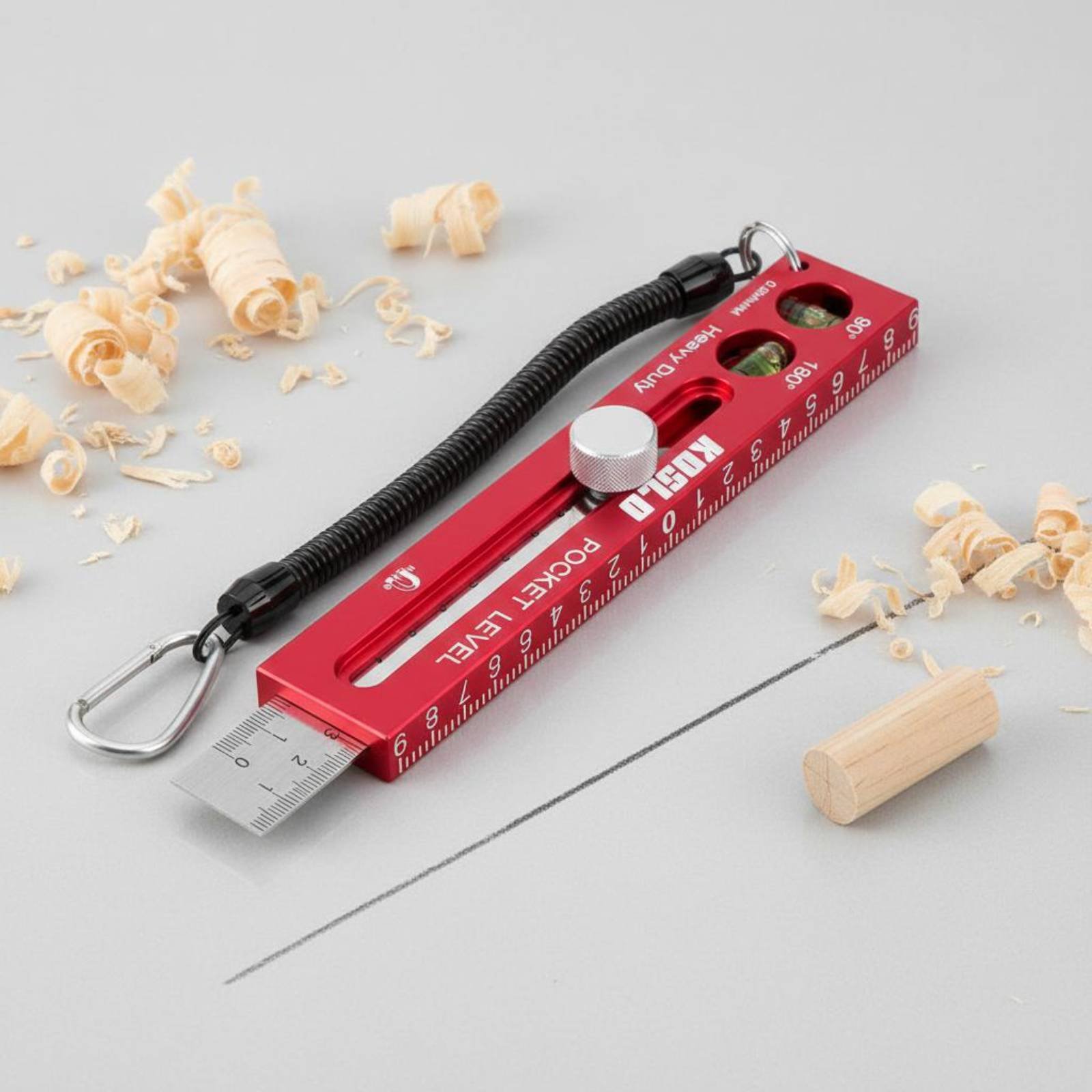Marking Gauge Tool - Regla de Nivel Multifuncional Atractiva, Regla