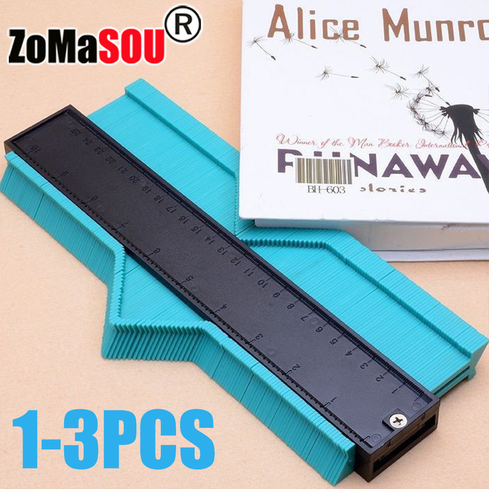 Woodworking Templates - 1-3 Piezas Medidor de Contornos, Herramienta