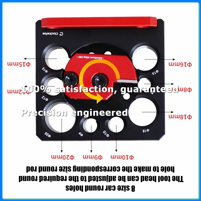 Woodworking Drills - Plantilla Ajustable para Hacer Espigas de