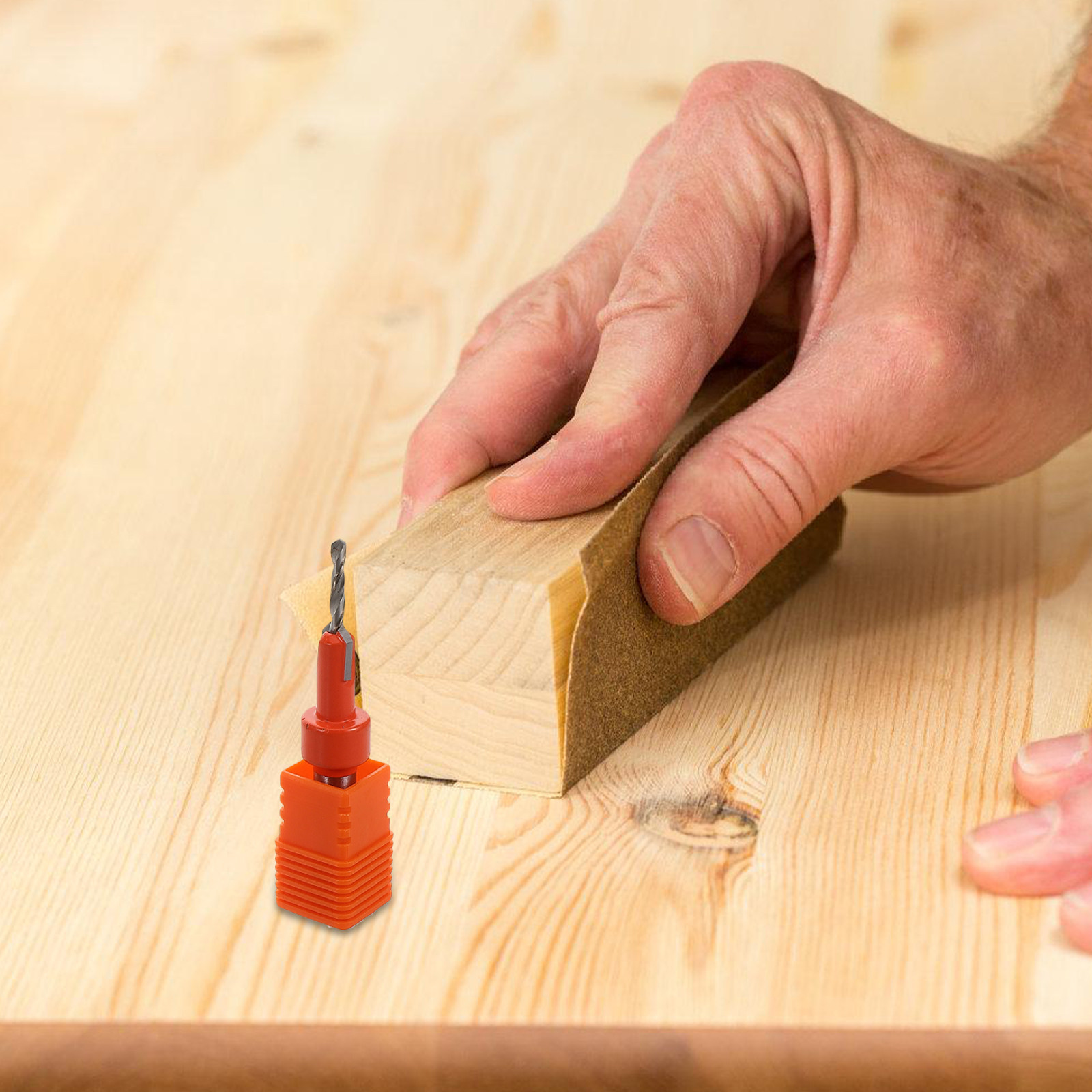 Woodworking Drills - Juego de brocas avellanadoras ajustables de