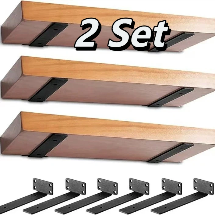 Woodworking Ebook - 2 Juegos de Soportes para Estantes