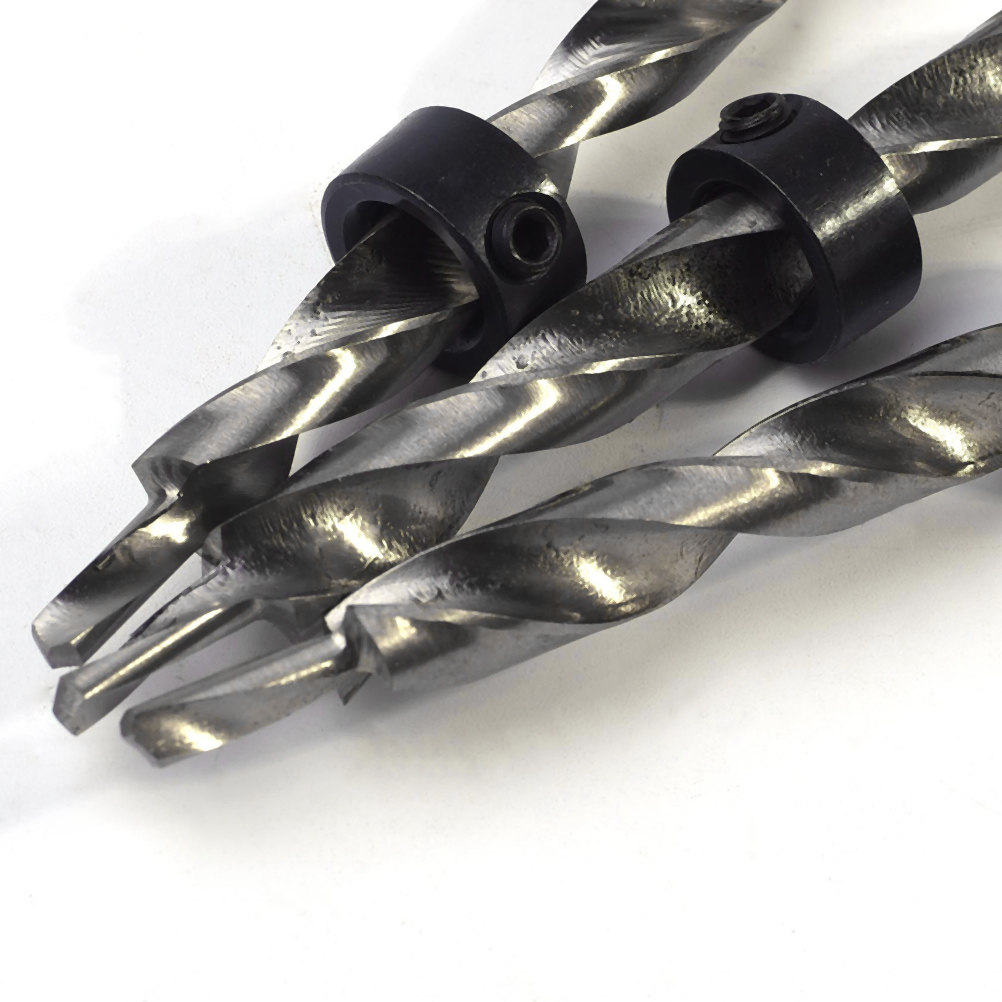 Broca de cabeza avellanada con - Woodworking Drills reseña y precio