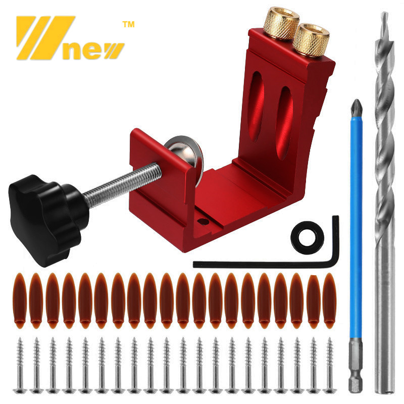 Kit de 47 piezas para taladrar - Woodworking Hacks reseña y precio