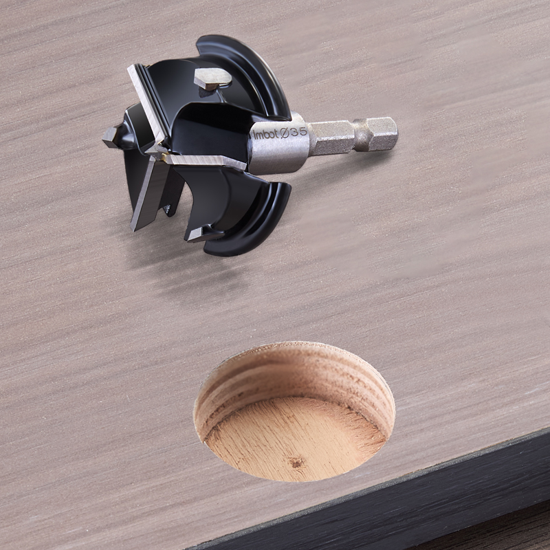 Taladro para bisagras Imbot de - Woodworking Drills reseña y precio