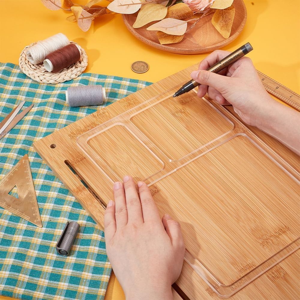 Plantilla de router de acrílic - Woodworking Templates reseña y precio
