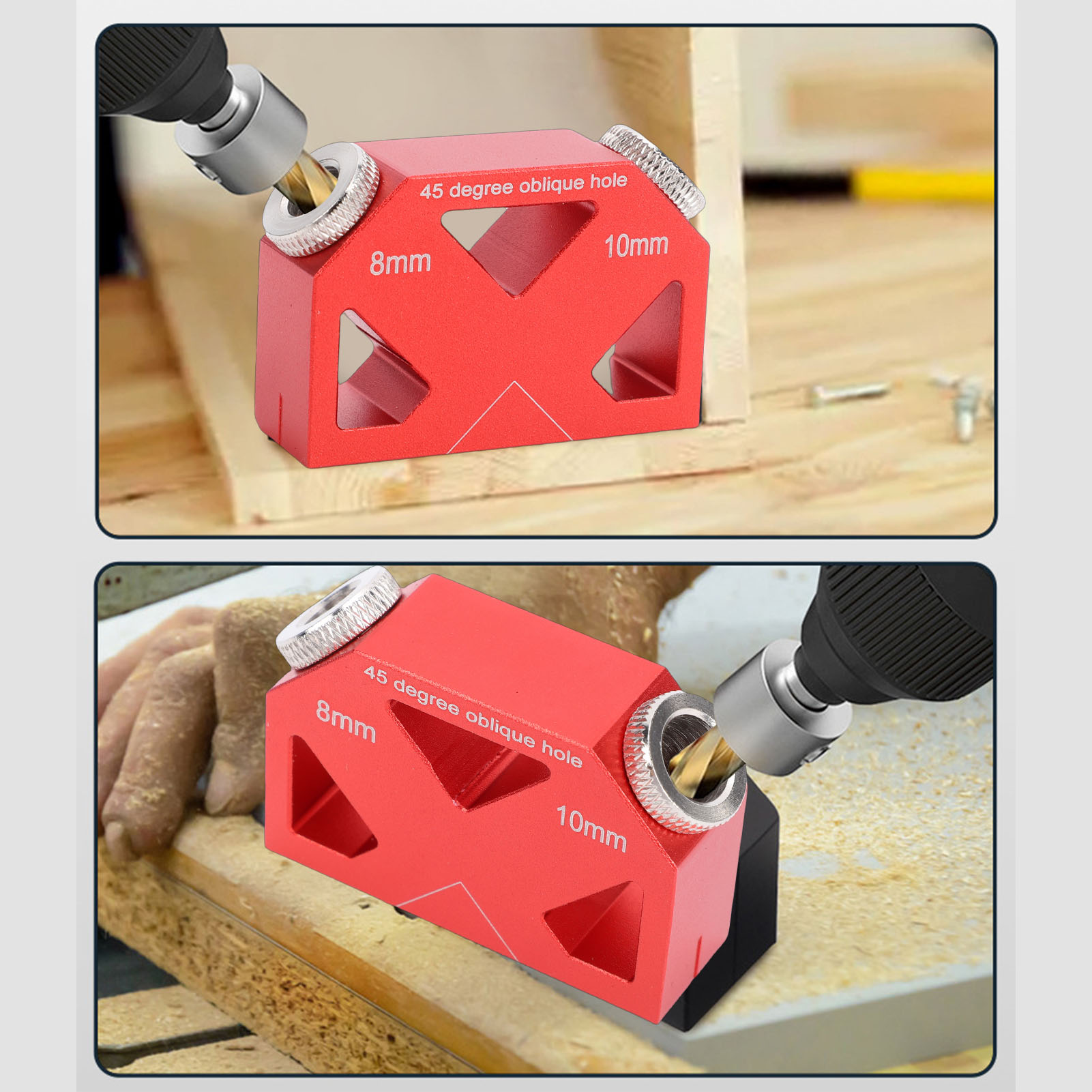 45 °   Localizador de ángulos  - Woodworking Hacks reseña y precio