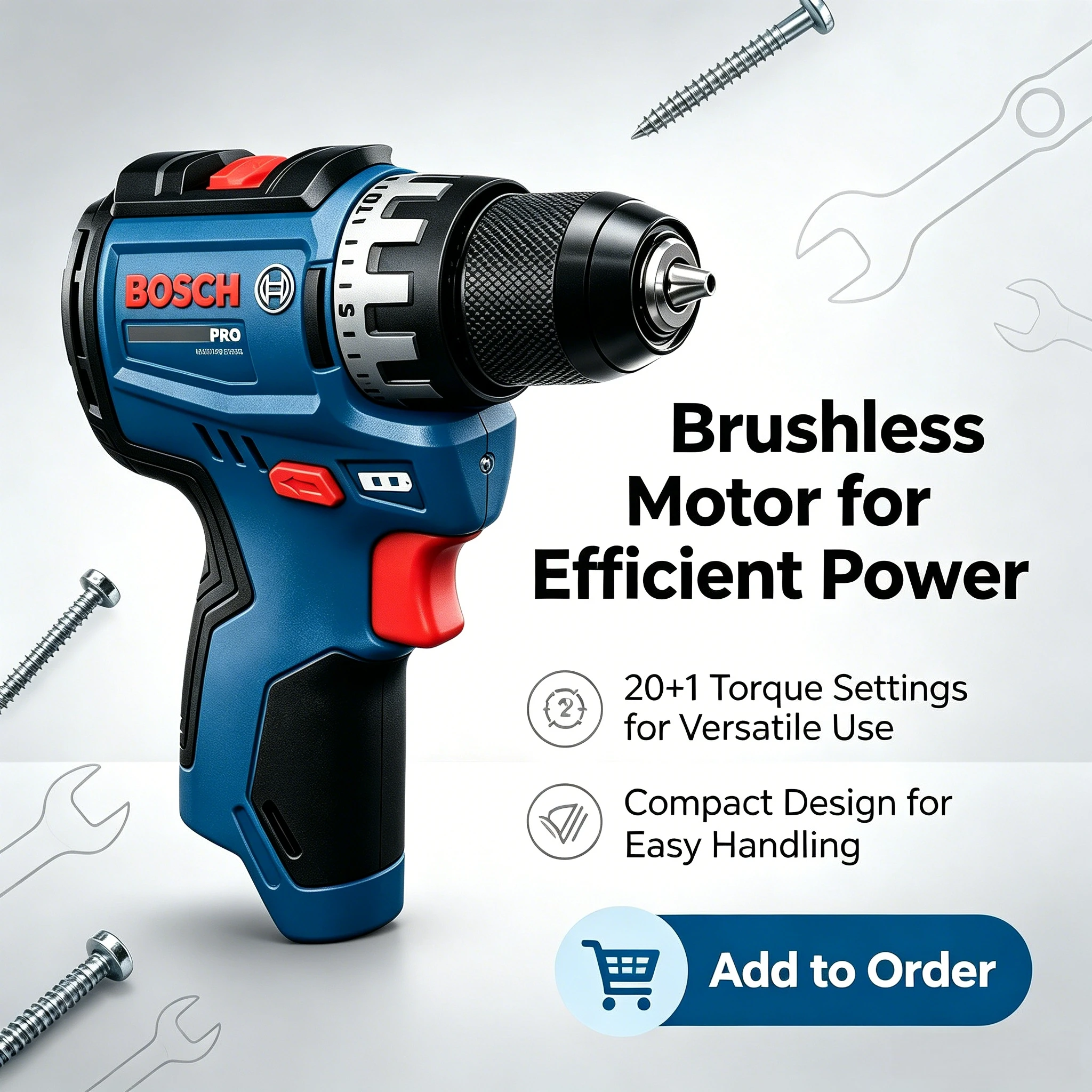 Taladro Inalámbrico Bosch Prof - Woodworking Drills reseña y precio