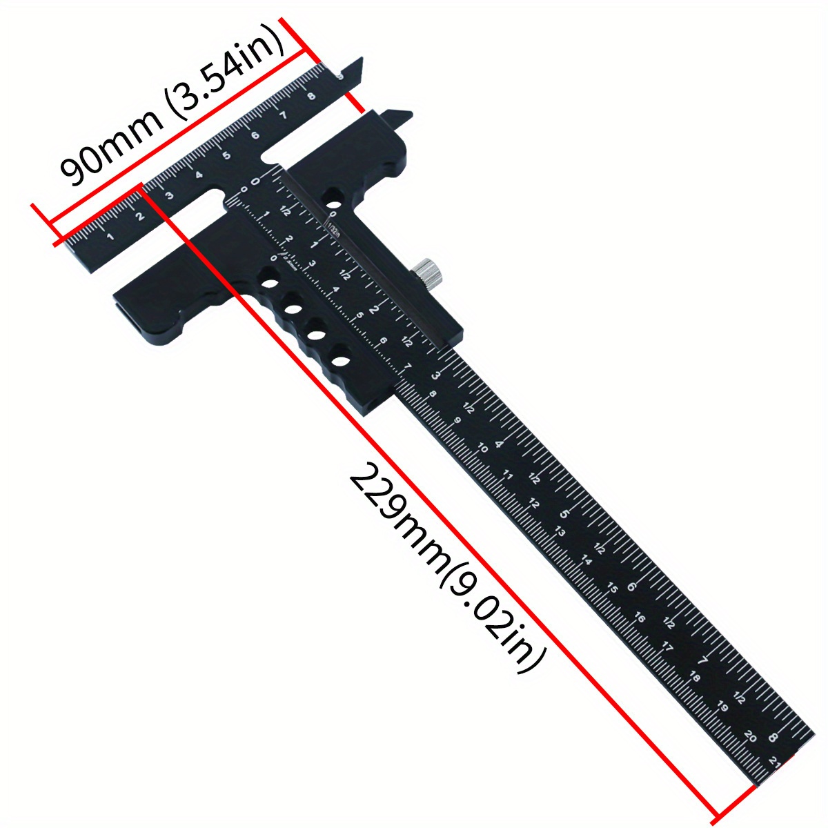 Regla de Marcado en T de Aleac - Marking Gauge Tool reseña y precio