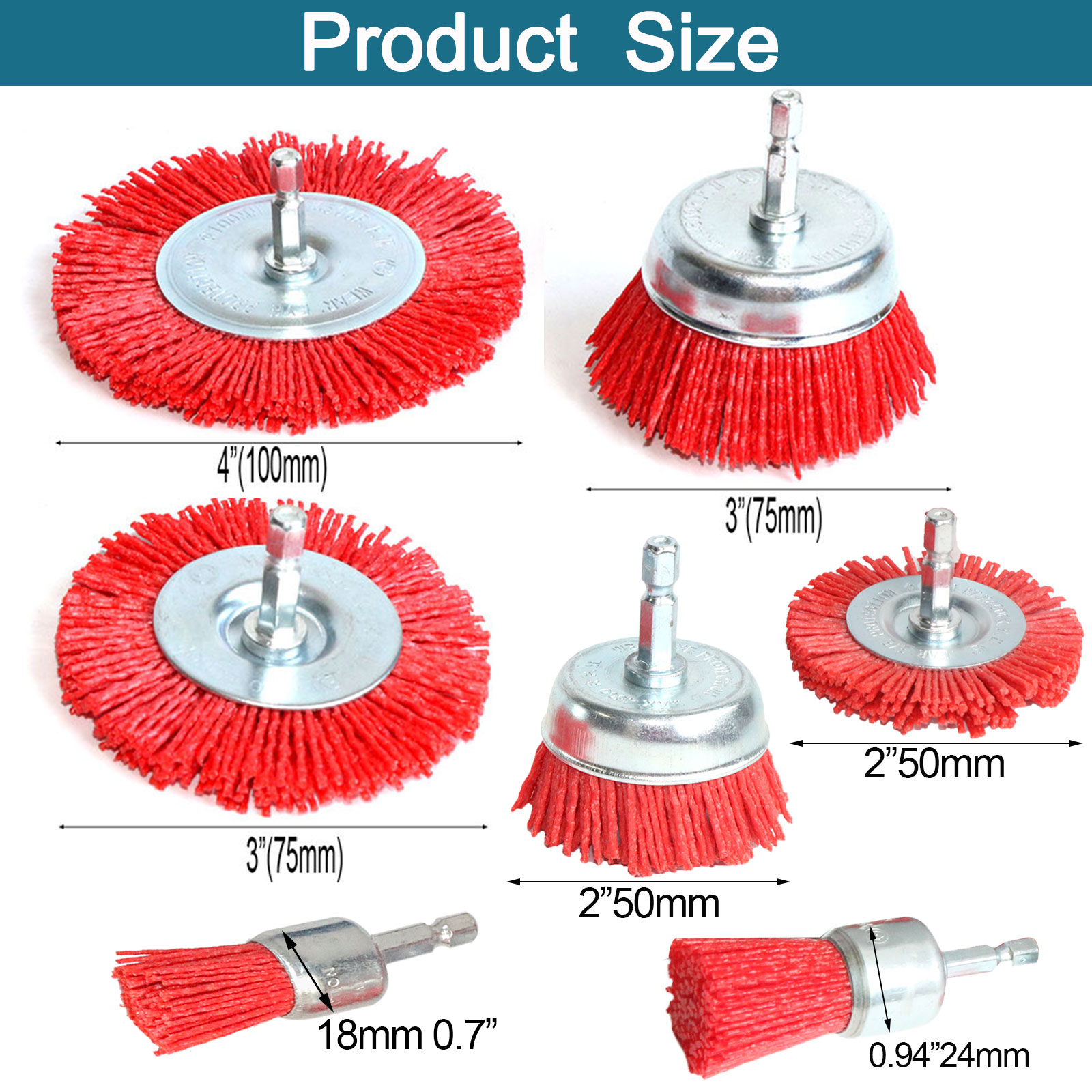 Cepillo de taza de nailon, cep - Woodworking Drills reseña y precio