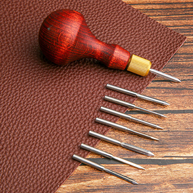 1 Juego de punzón de cuero DIY - Woodworking Shoes reseña y precio