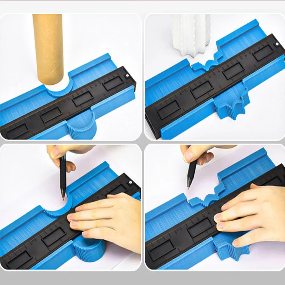 1-3 Piezas Medidor de Contorno - Woodworking Templates reseña y precio