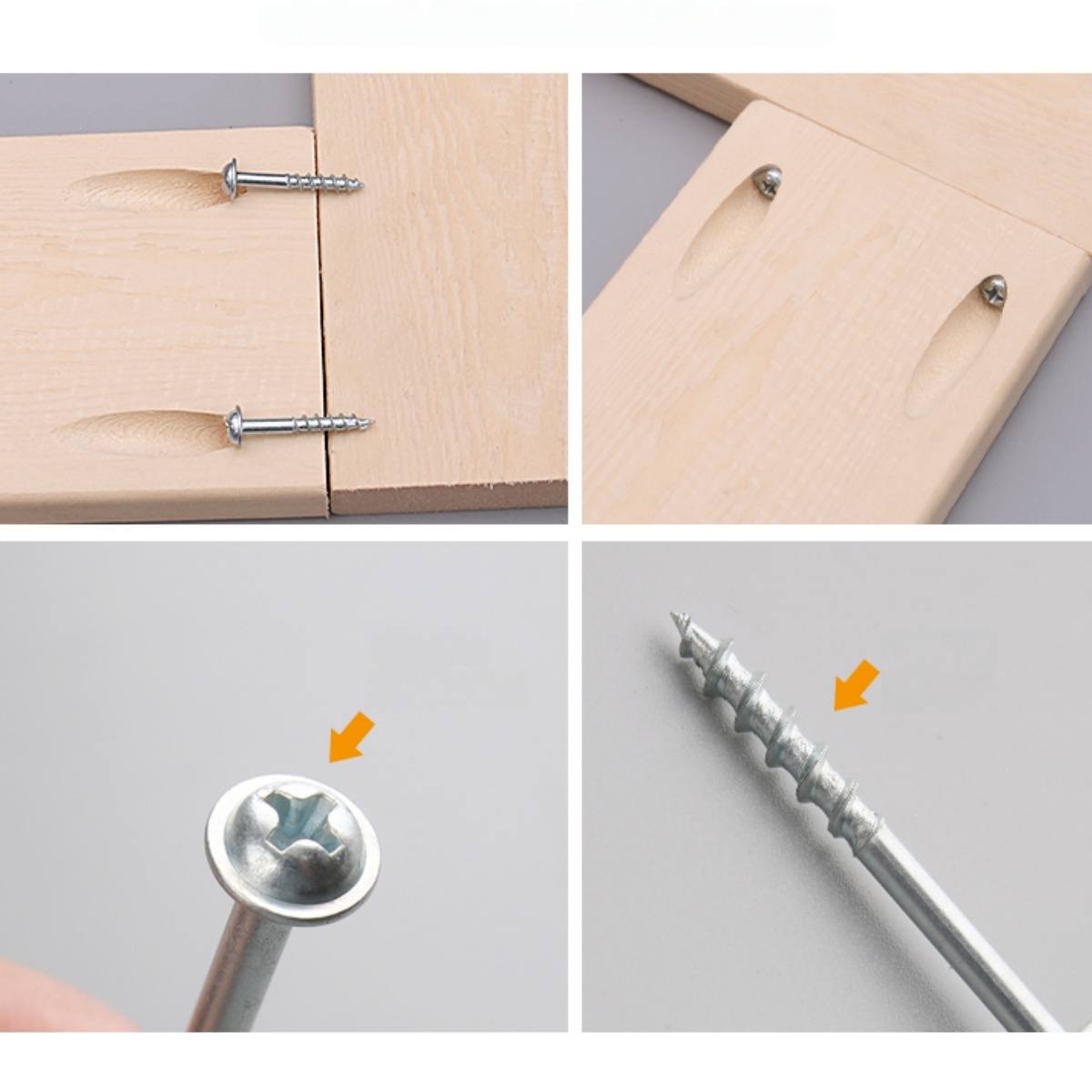 100 tornillos Phillips para ag - Woodworking Hacks reseña y precio