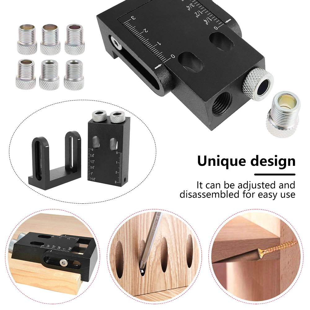 Kit de plantilla de agujero de - Woodworking Hacks reseña y precio
