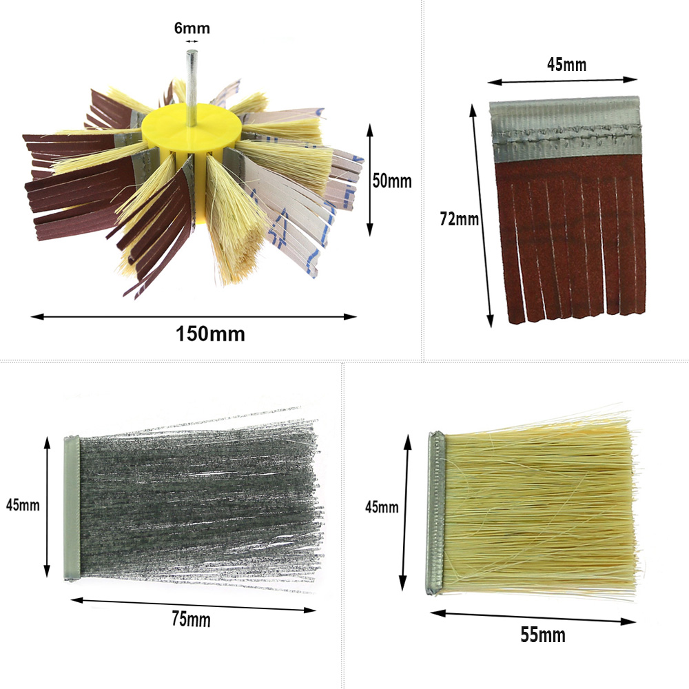 Cepillo de pulido para carpint - Woodworking Drills reseña y precio