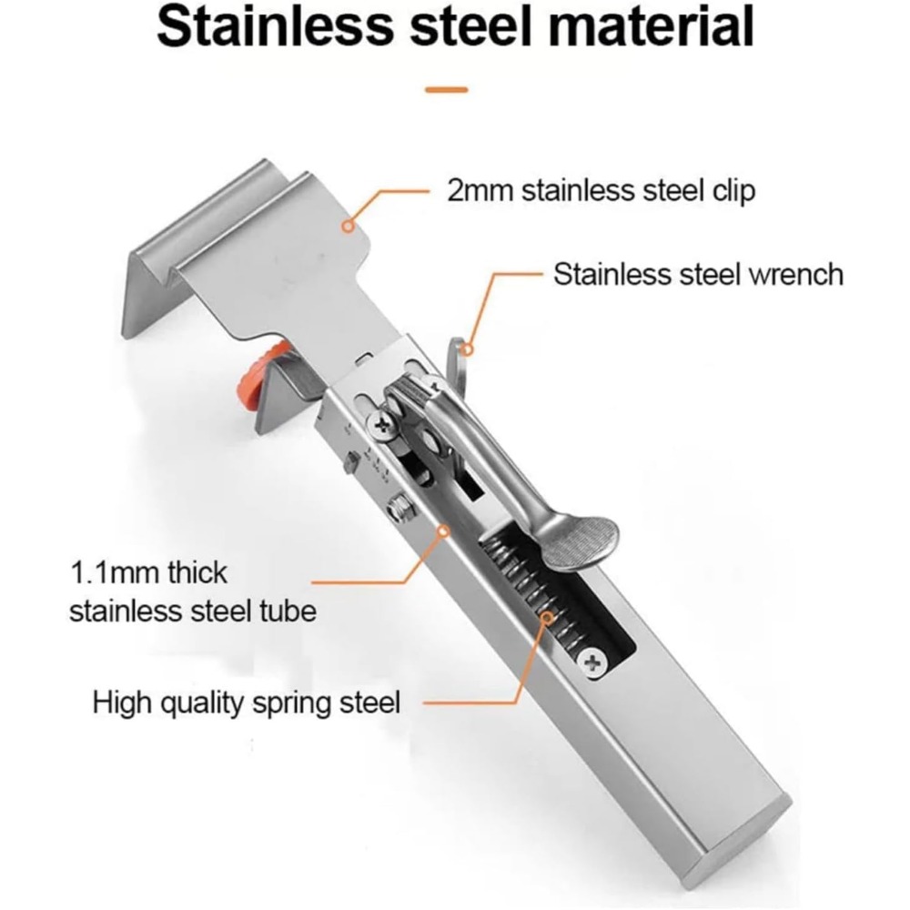 Abrazaderas de instalación fro - Woodworking Z Clips reseña y precio