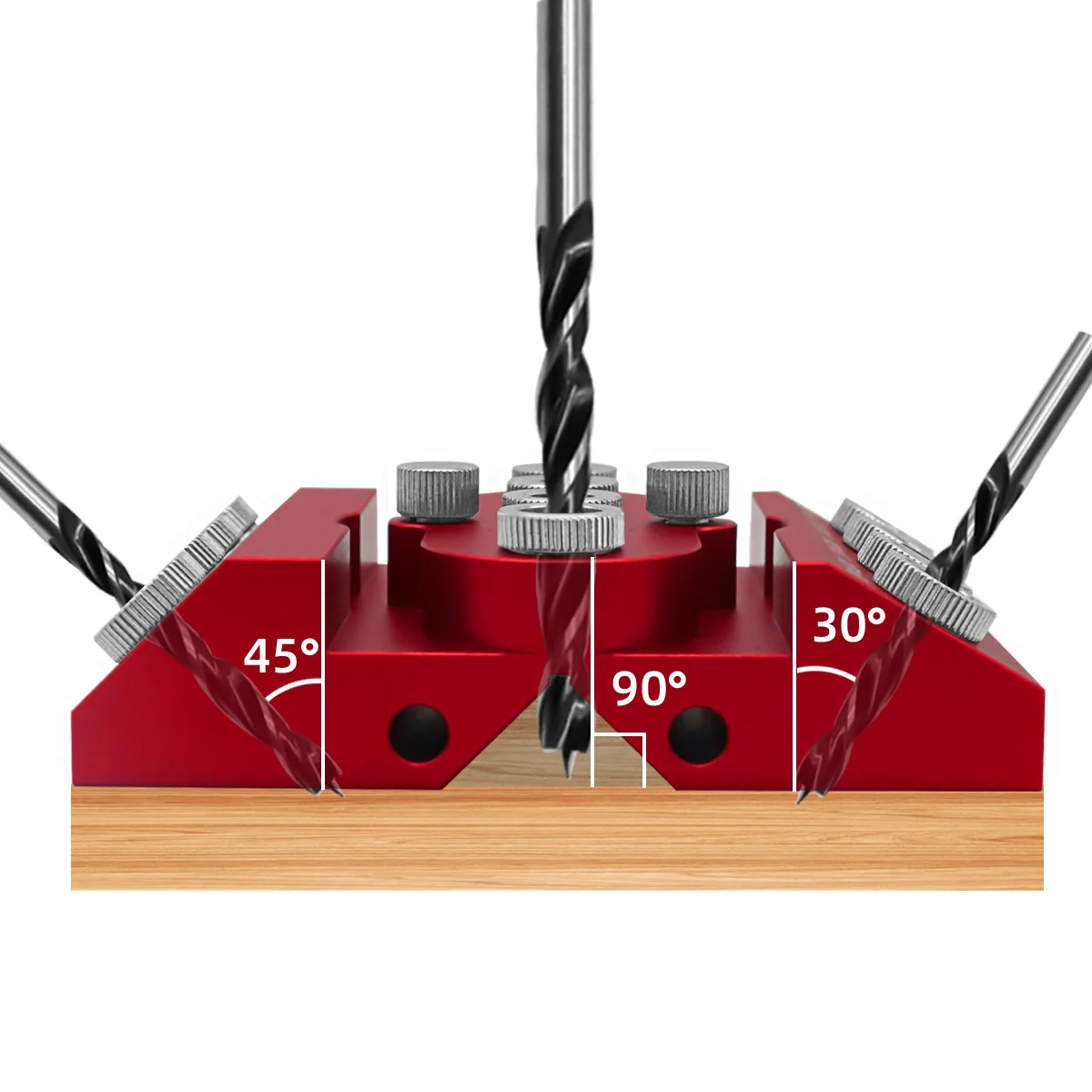 Guía de taladro en ángulo de a - Woodworking Hacks reseña y precio