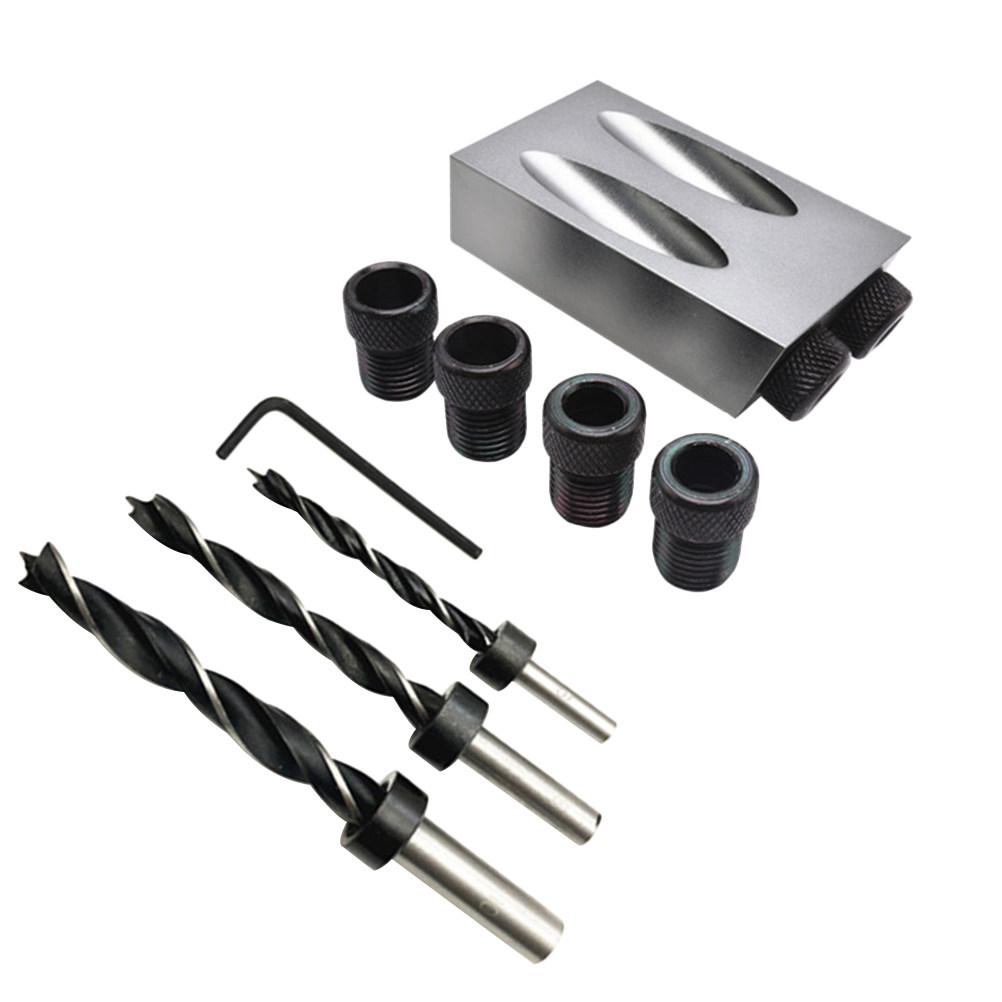 Juego de brocas de 34 piezas c - Woodworking Kit reseña y precio