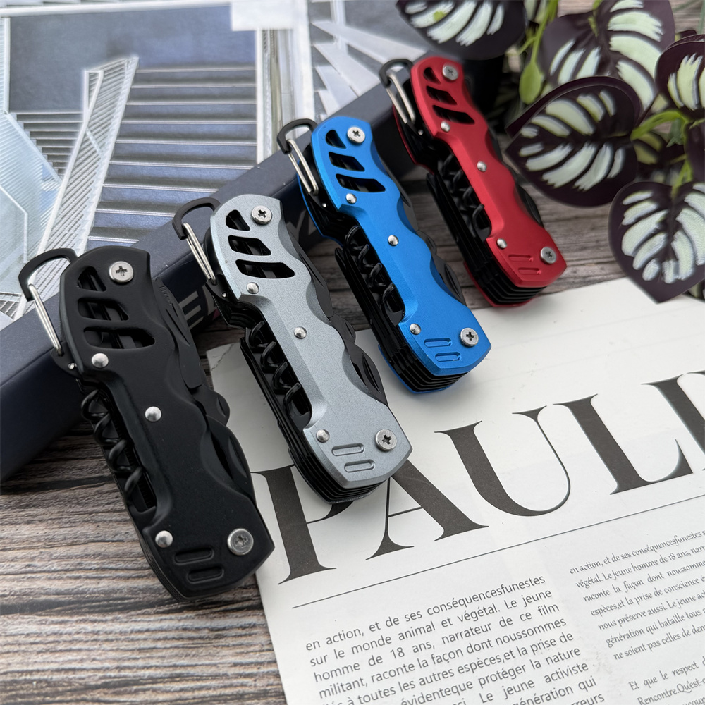 Cuchillo plegable multifuncion - Woodworking Kit reseña y precio