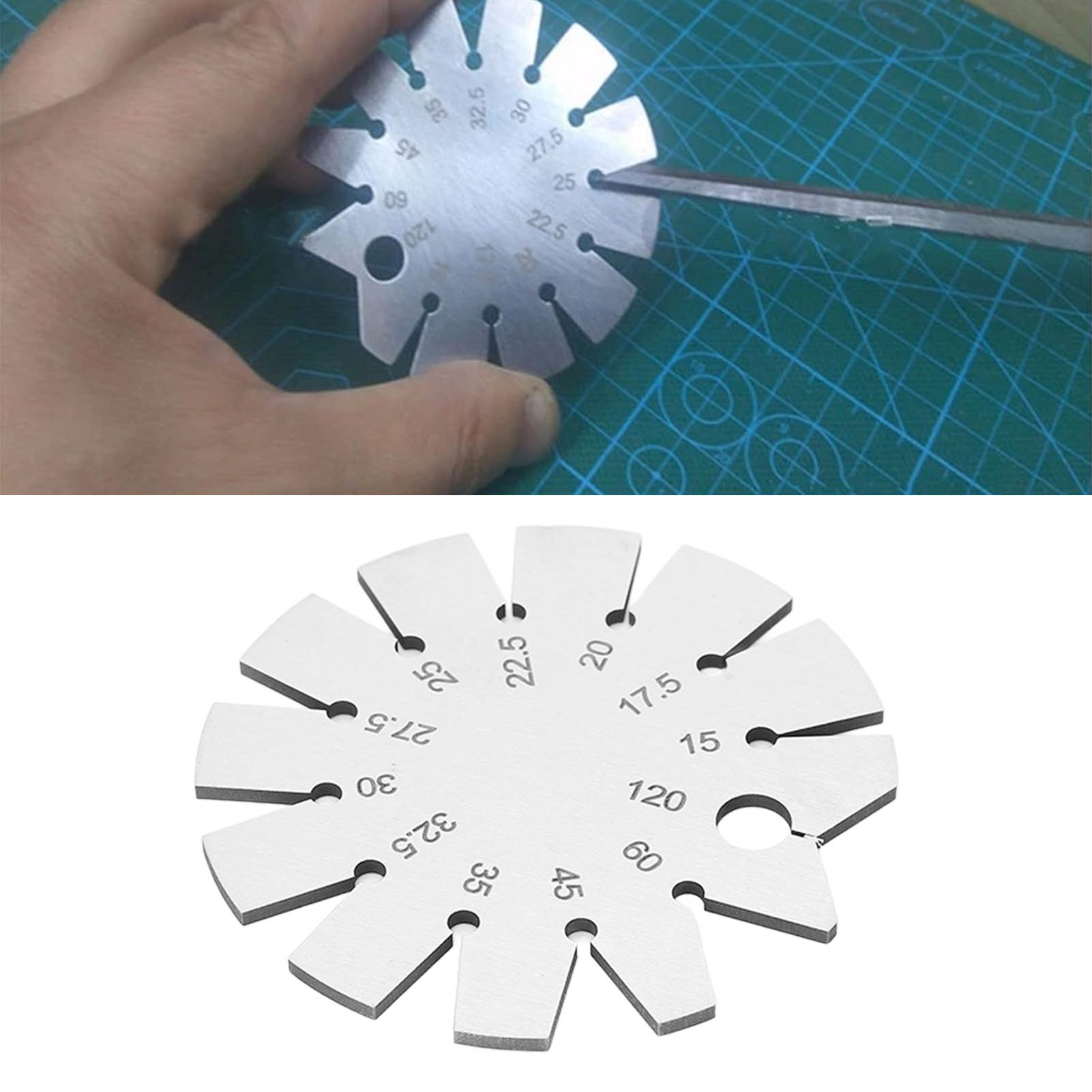 Transportador de ángulo cónico - Woodworking Hacks reseña y precio