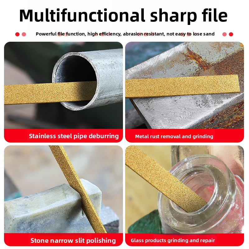 Lima de diamante chapada en ti - Woodworking Hacks reseña y precio